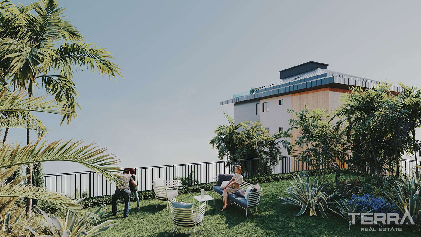 Flats with Sea Views in a Complex Offering Rich Amenties in İstanbul - 91257