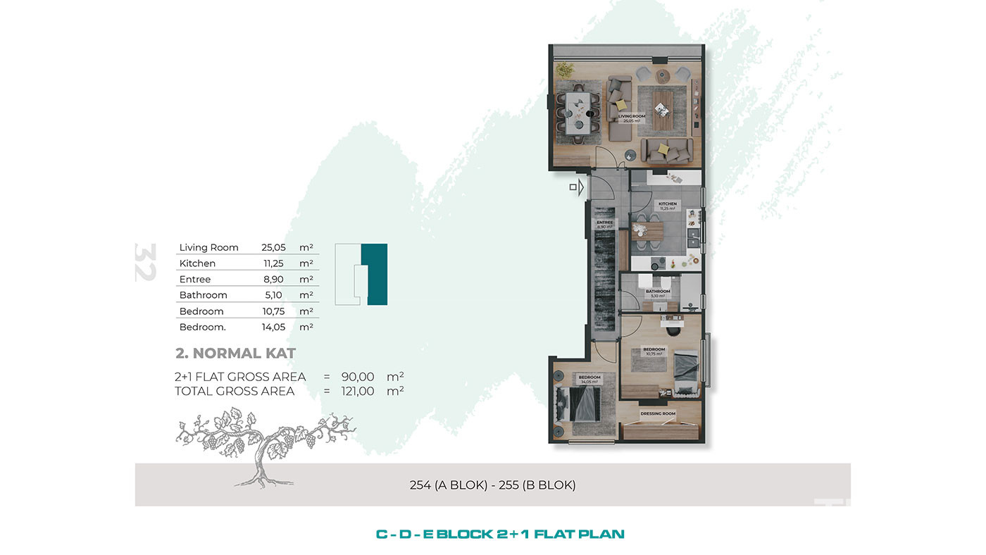 Flats with Sea Views in a Complex Offering Rich Amenties in İstanbul - 91278