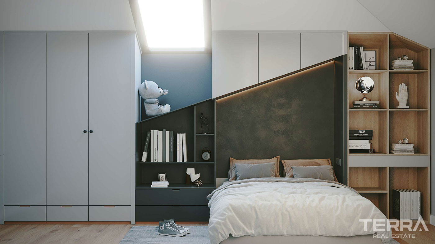 Flats with Sea Views in a Complex Offering Rich Amenties in İstanbul - 91291
