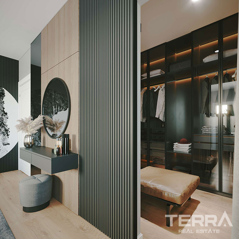 Flats with Sea Views in a Complex Offering Rich Amenties in İstanbul - 91295