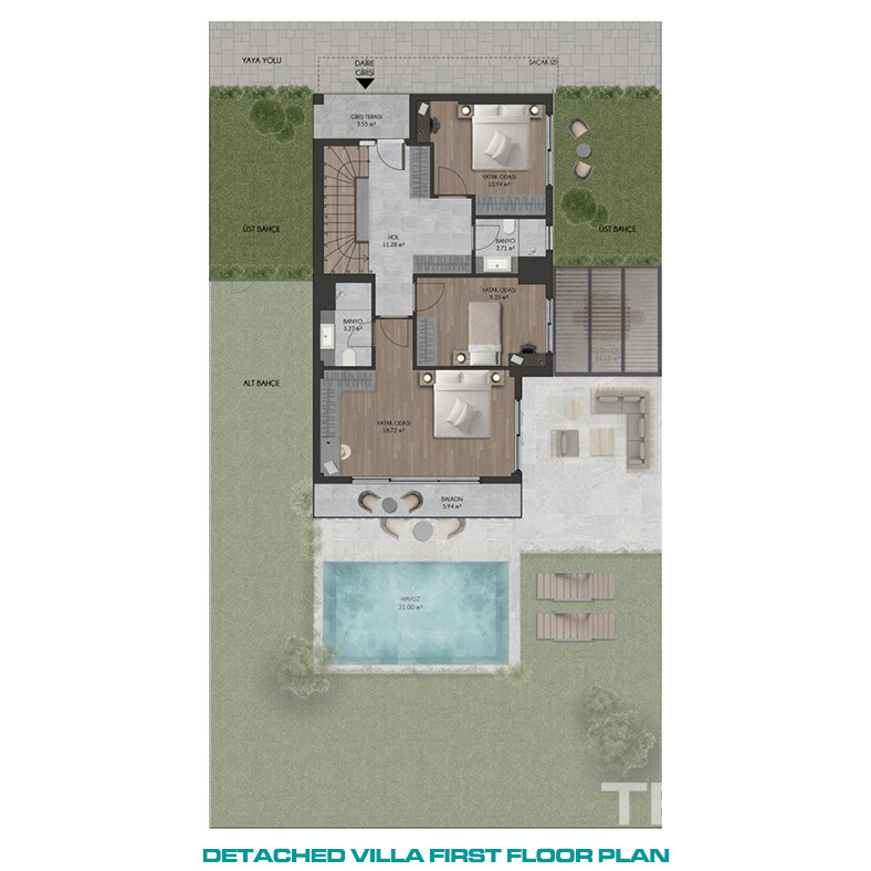 Роскошь с виллами в Flamingo Zekeriyaköy, Сарыер, Стамбул - 91394