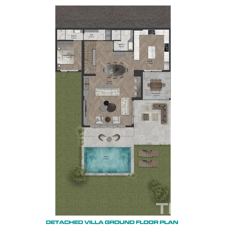 Роскошь с виллами в Flamingo Zekeriyaköy, Сарыер, Стамбул - 91398