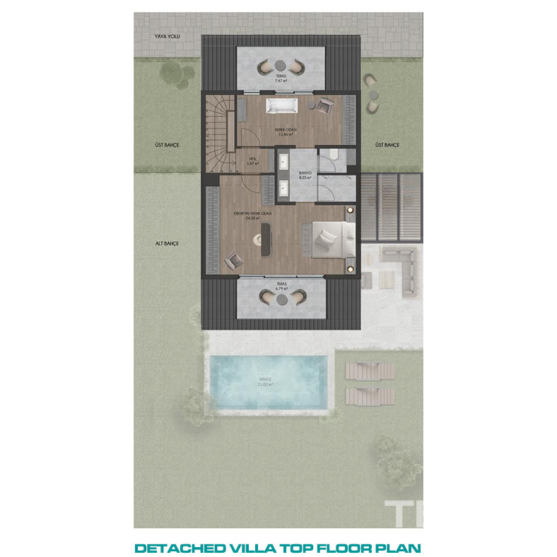 Роскошь с виллами в Flamingo Zekeriyaköy, Сарыер, Стамбул - 91399
