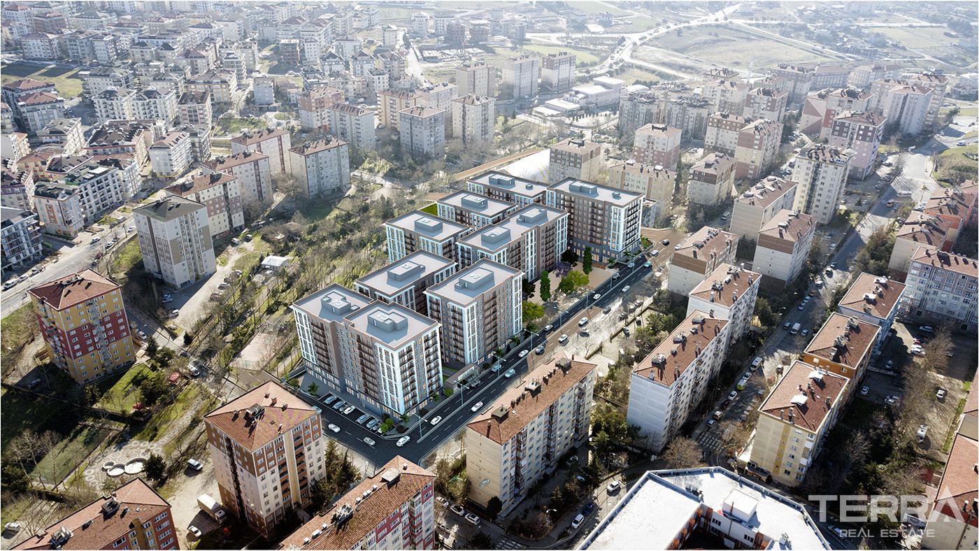 Modern Apartments in an Excellent Location of Beylikdüzü, İstanbul - 91509