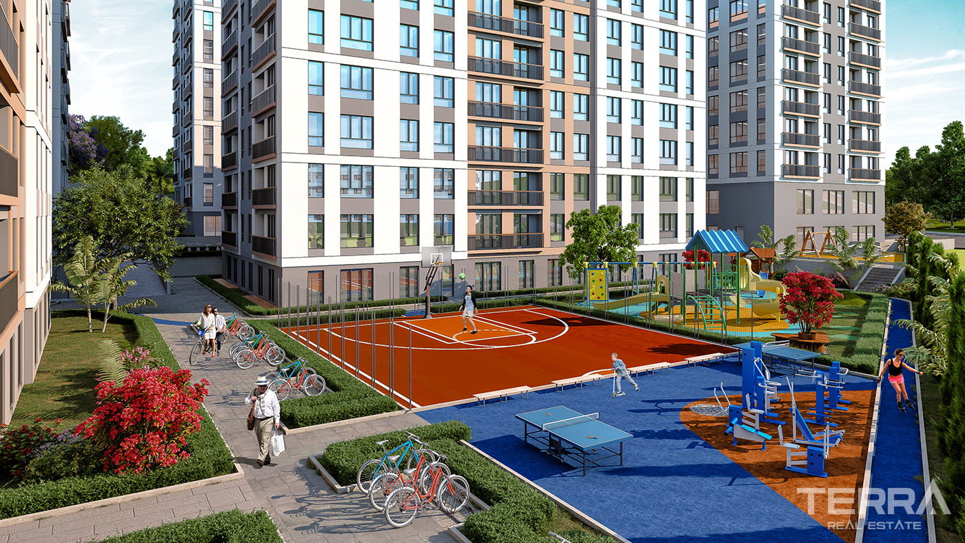 Modern Apartments in an Excellent Location of Beylikdüzü, İstanbul - 91510