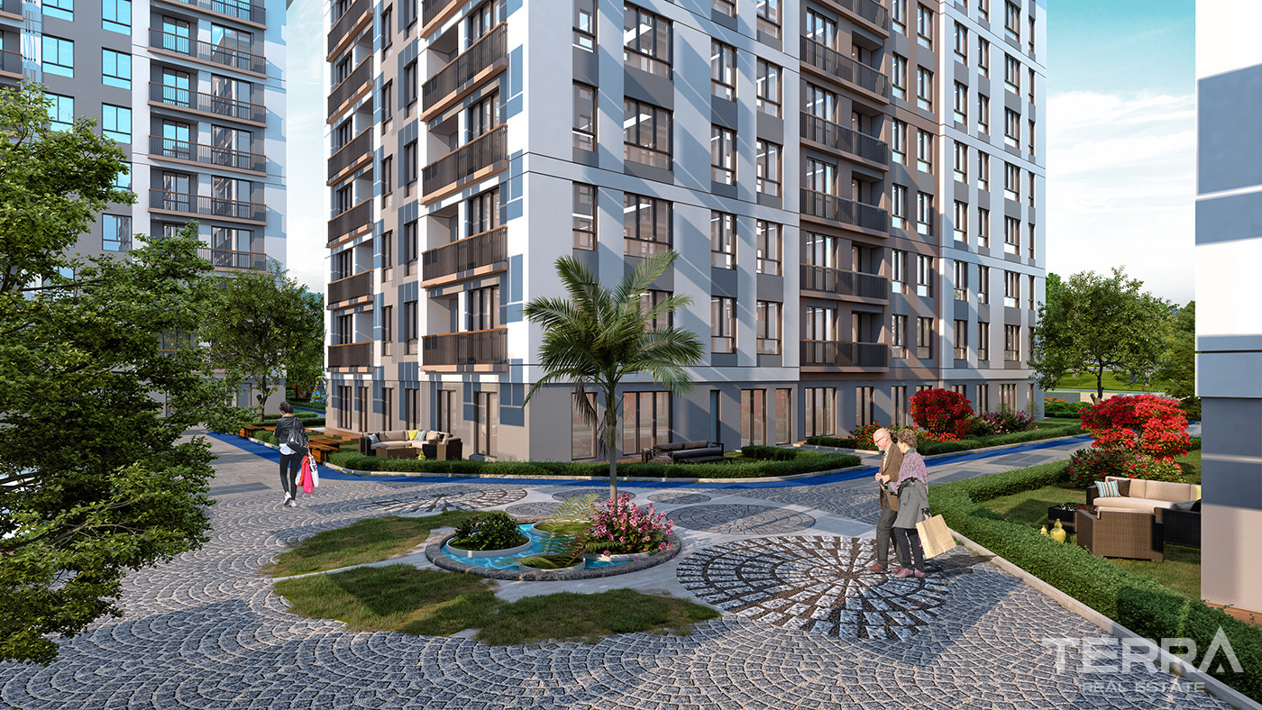 Modern Apartments in an Excellent Location of Beylikdüzü, İstanbul - 91511