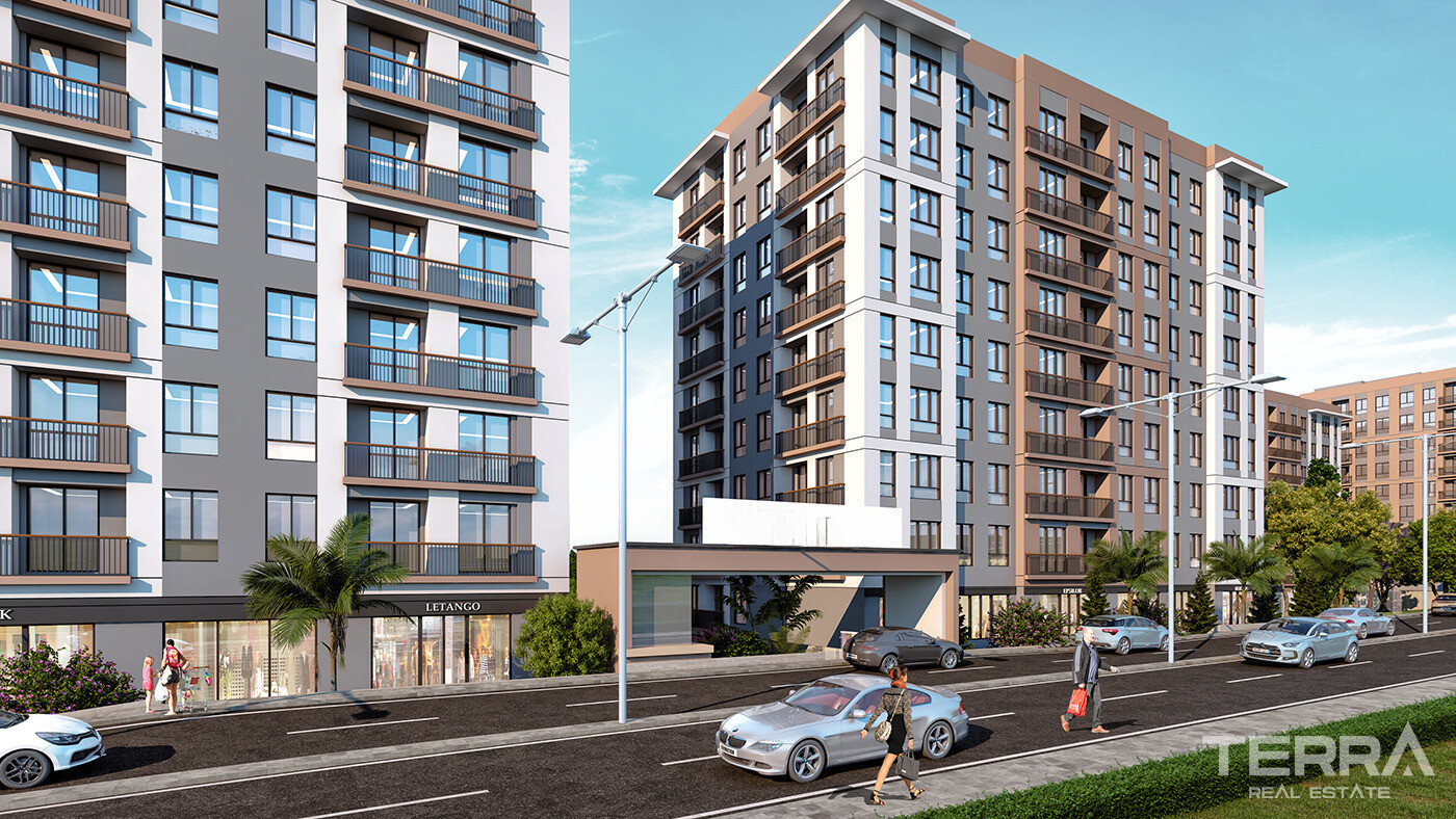 Modern Apartments in an Excellent Location of Beylikdüzü, İstanbul - 91513