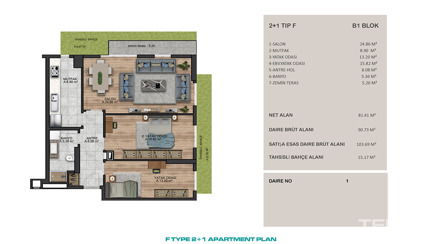 Modern Apartments in an Excellent Location of Beylikdüzü, İstanbul - 91515