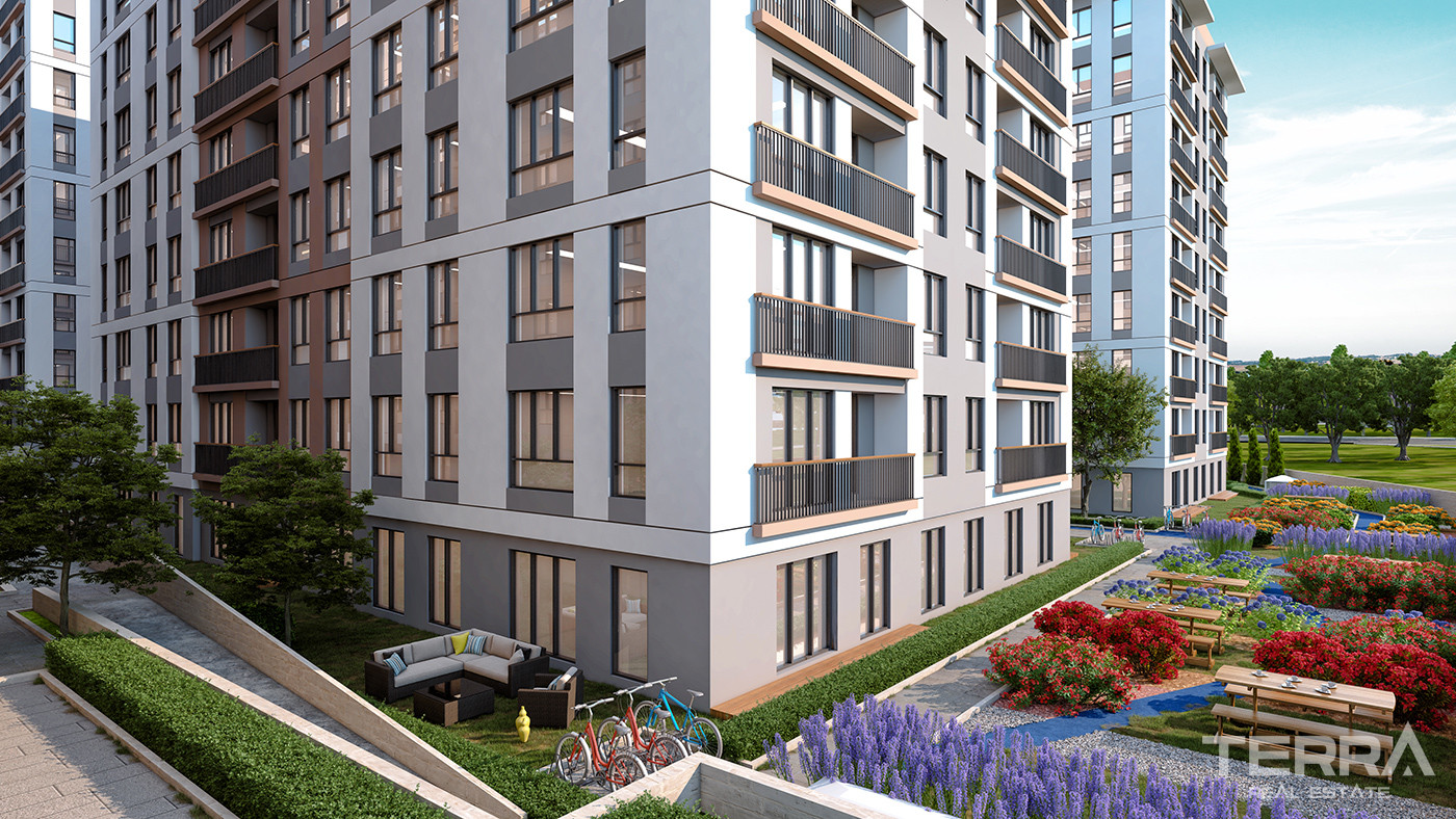 Modern Apartments in an Excellent Location of Beylikdüzü, İstanbul - 91516