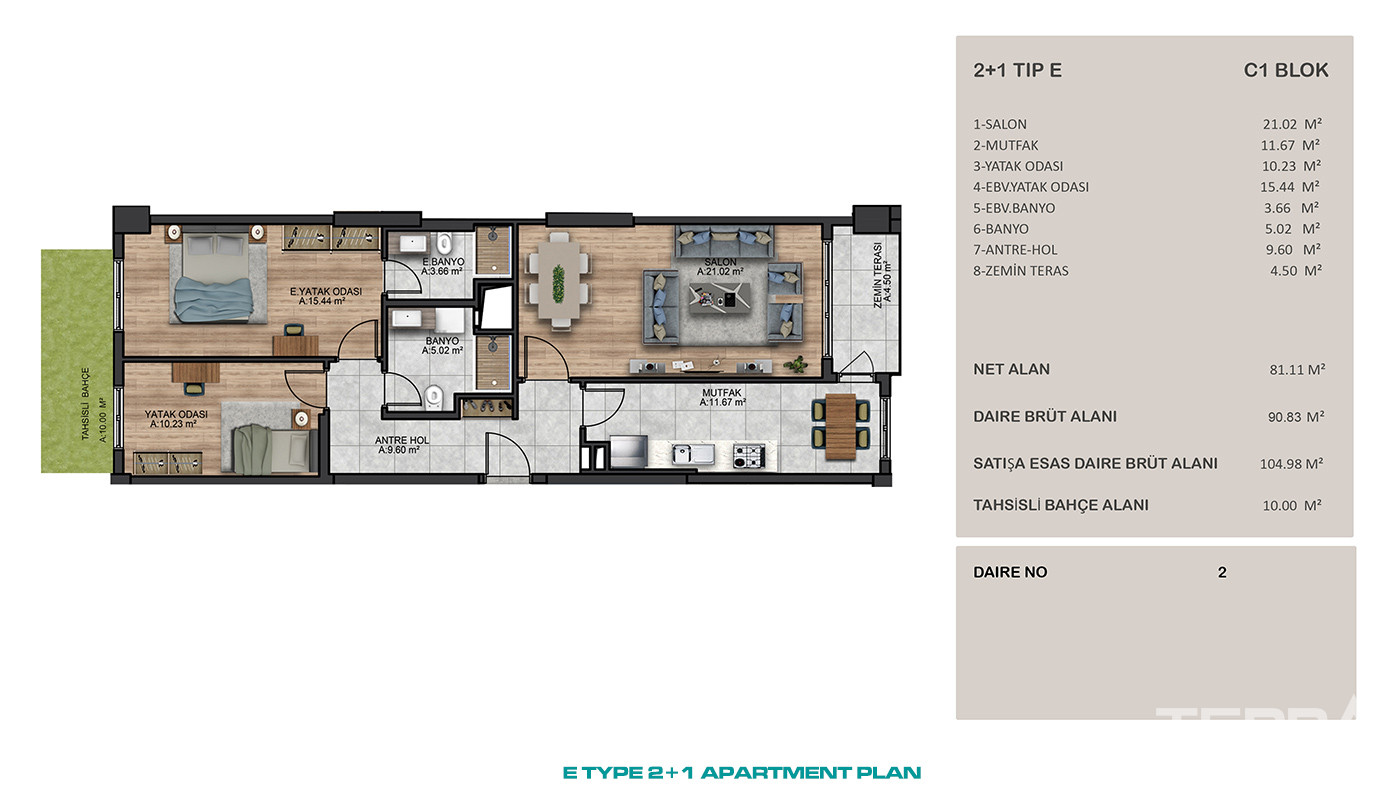 Modern Apartments in an Excellent Location of Beylikdüzü, İstanbul - 91520