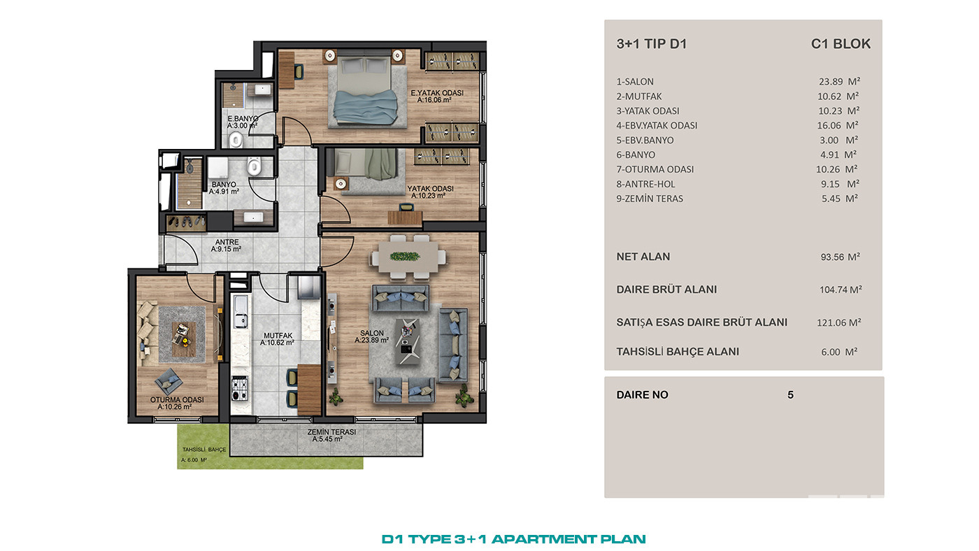 Modern Apartments in an Excellent Location of Beylikdüzü, İstanbul - 91524