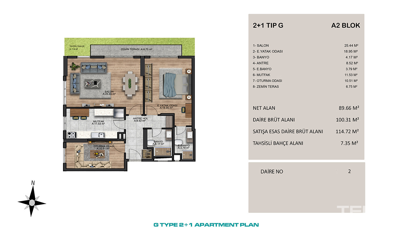 Modern Apartments in an Excellent Location of Beylikdüzü, İstanbul - 91532