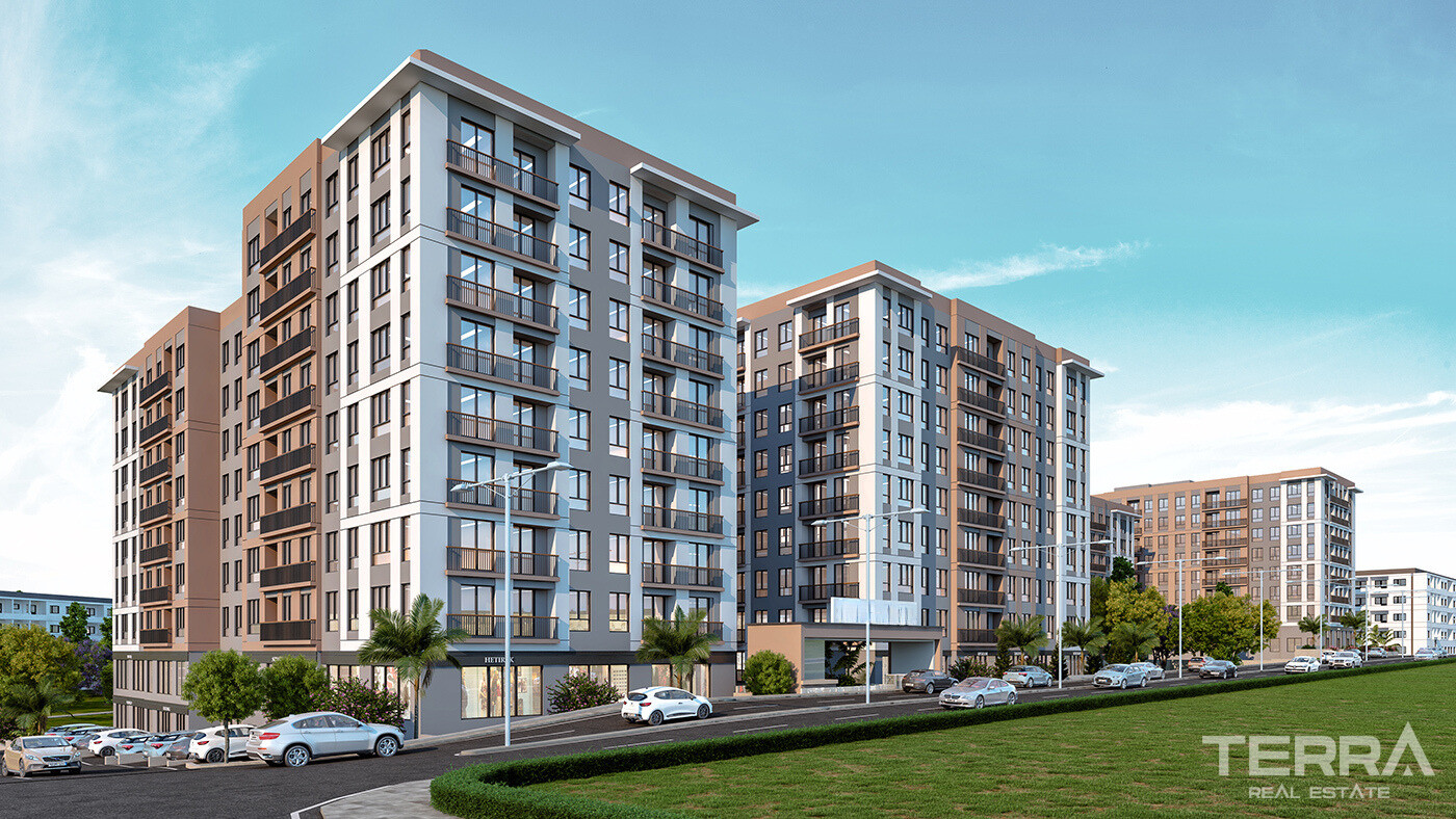 Modern Apartments in an Excellent Location of Beylikdüzü, İstanbul - 91533