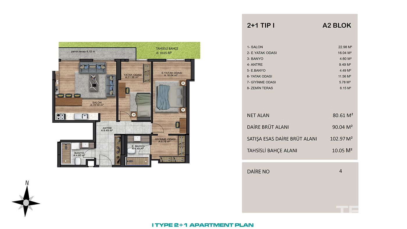 Modern Apartments in an Excellent Location of Beylikdüzü, İstanbul - 91535