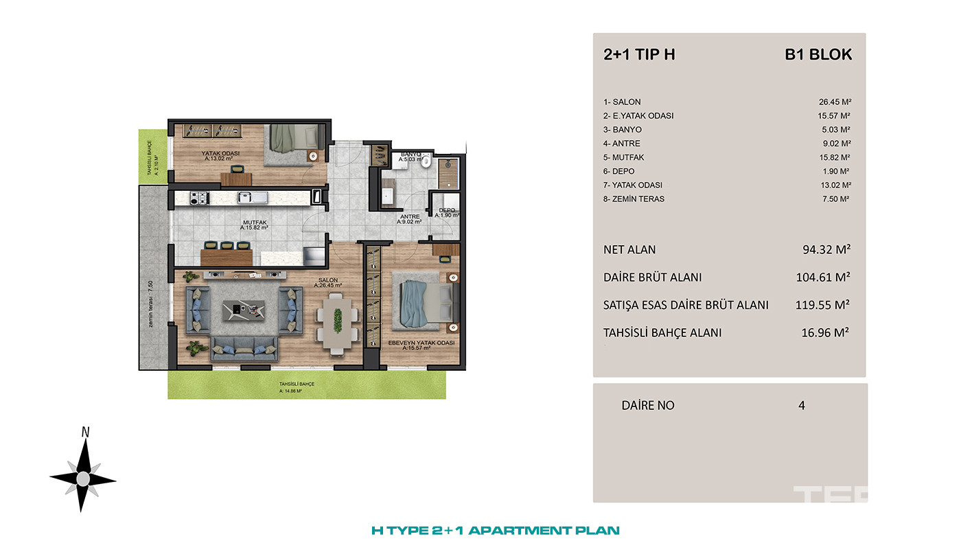 Modern Apartments in an Excellent Location of Beylikdüzü, İstanbul - 91539