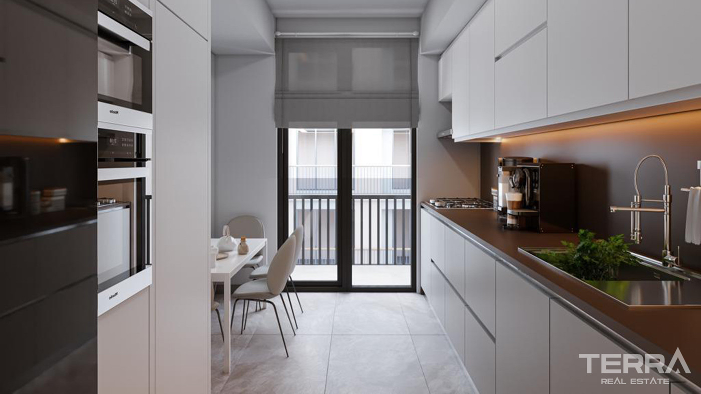Modern Apartments in an Excellent Location of Beylikdüzü, İstanbul - 91545
