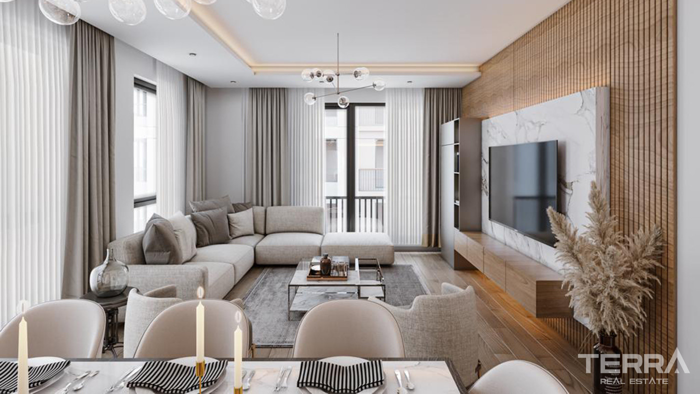 Modern Apartments in an Excellent Location of Beylikdüzü, İstanbul - 91549