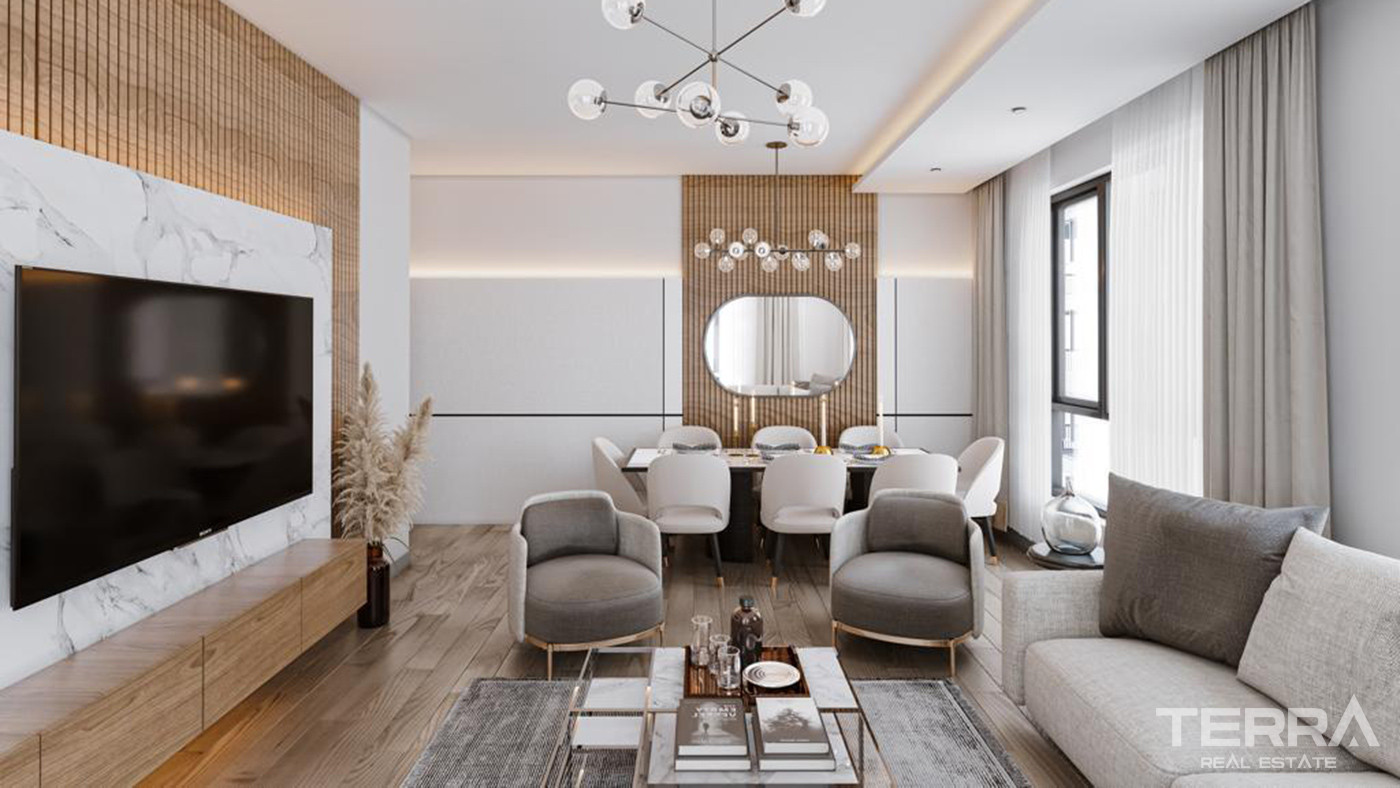 Modern Apartments in an Excellent Location of Beylikdüzü, İstanbul - 91556