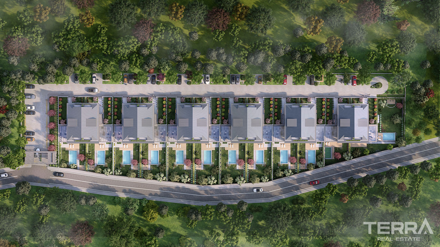 Tranquilly Located İstanbul Villas with Exclusive Interior Features - 91480
