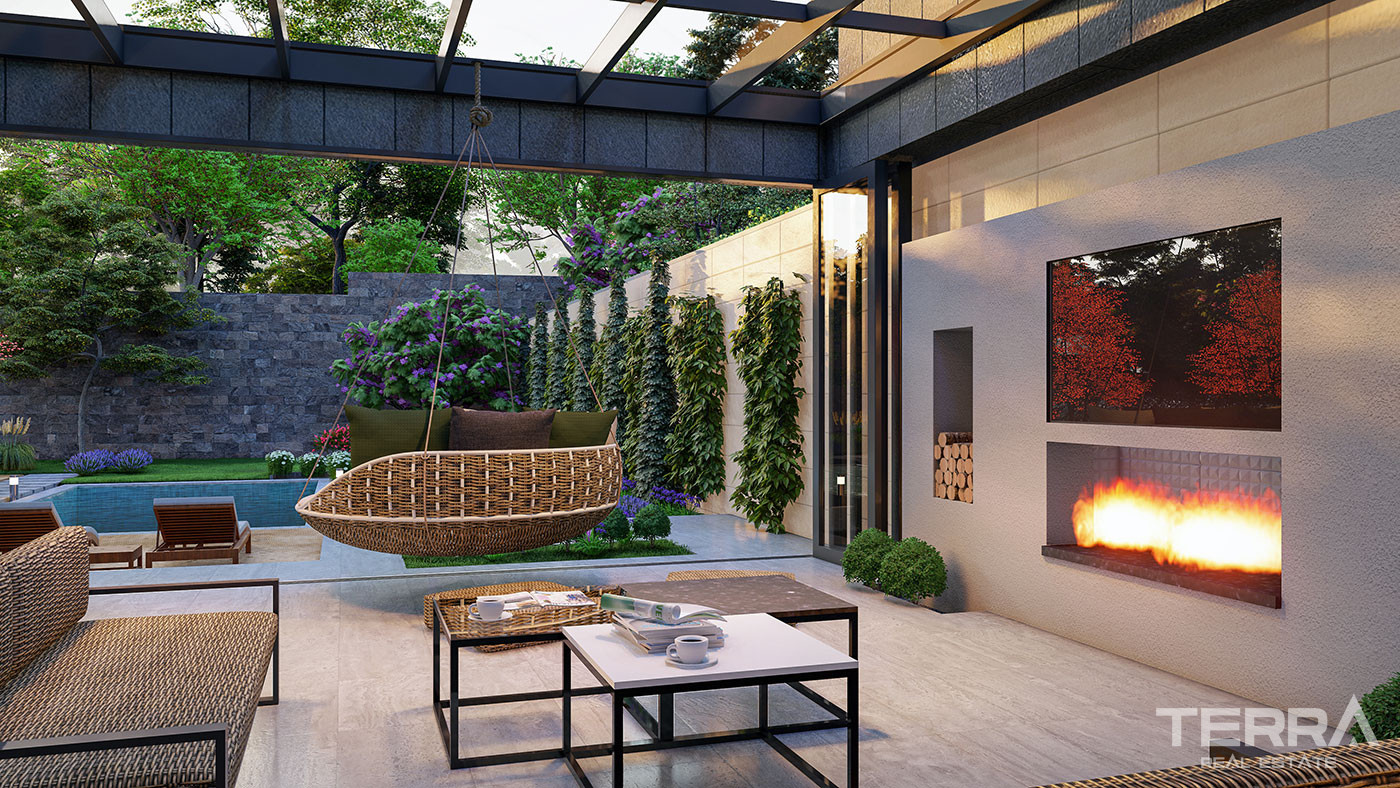 Tranquilly Located İstanbul Villas with Exclusive Interior Features - 91484