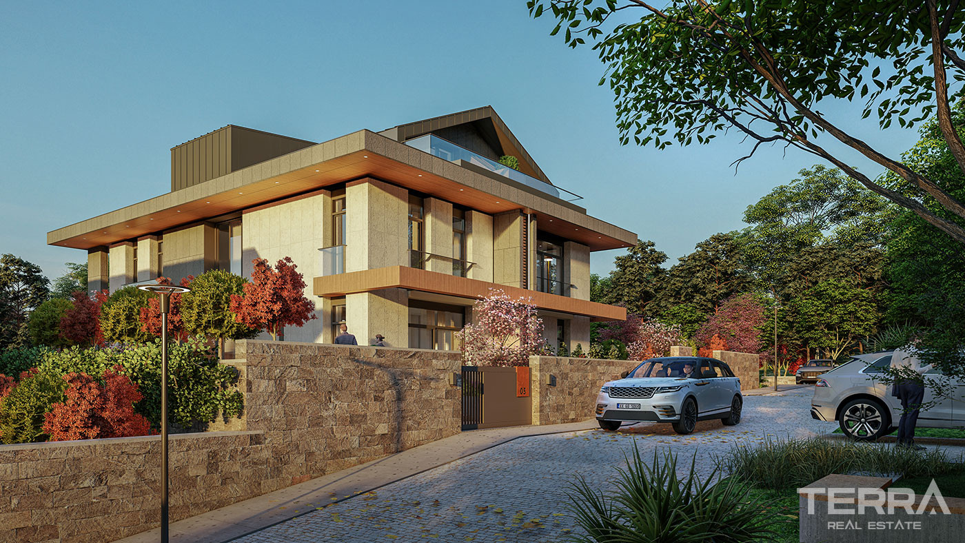 Tranquilly Located İstanbul Villas with Exclusive Interior Features - 91485