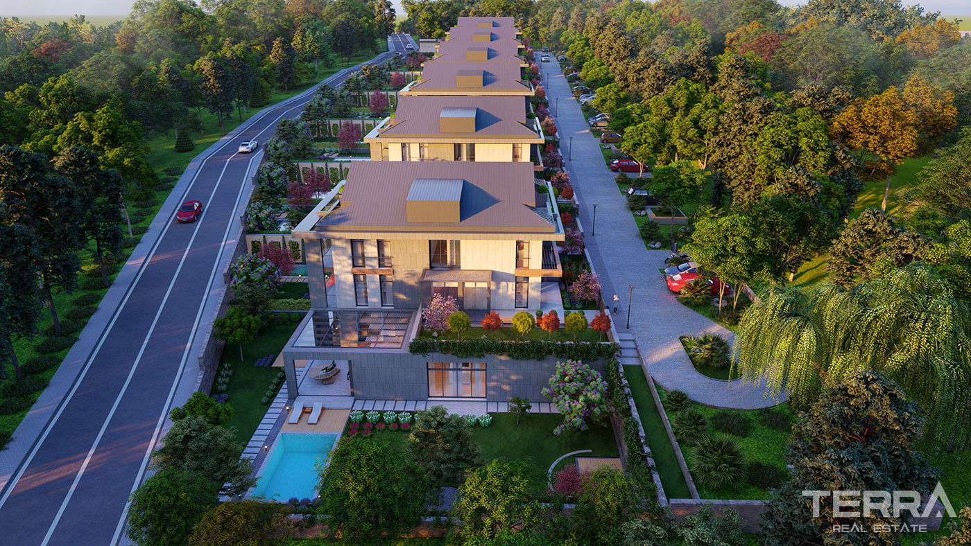Tranquilly Located İstanbul Villas with Exclusive Interior Features - 91486