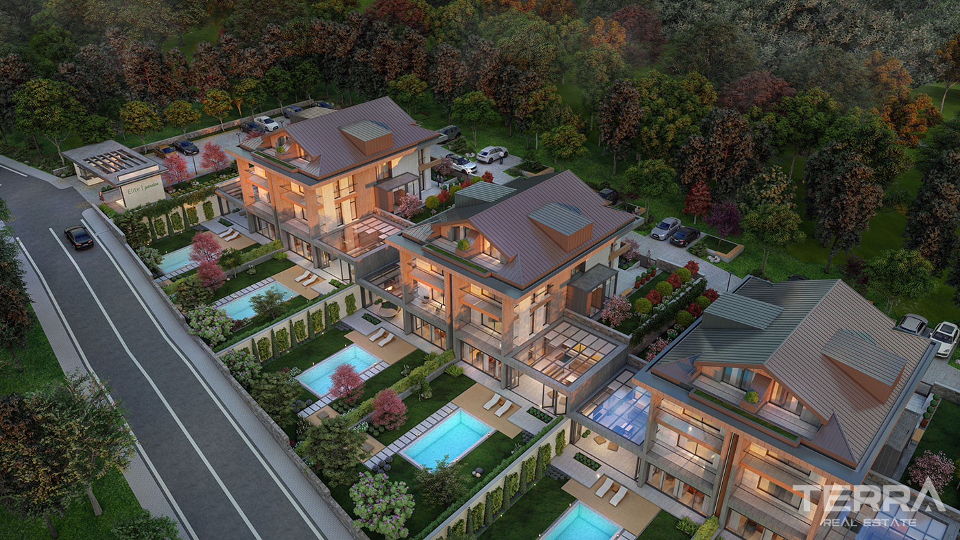 Tranquilly Located İstanbul Villas with Exclusive Interior Features - 91490