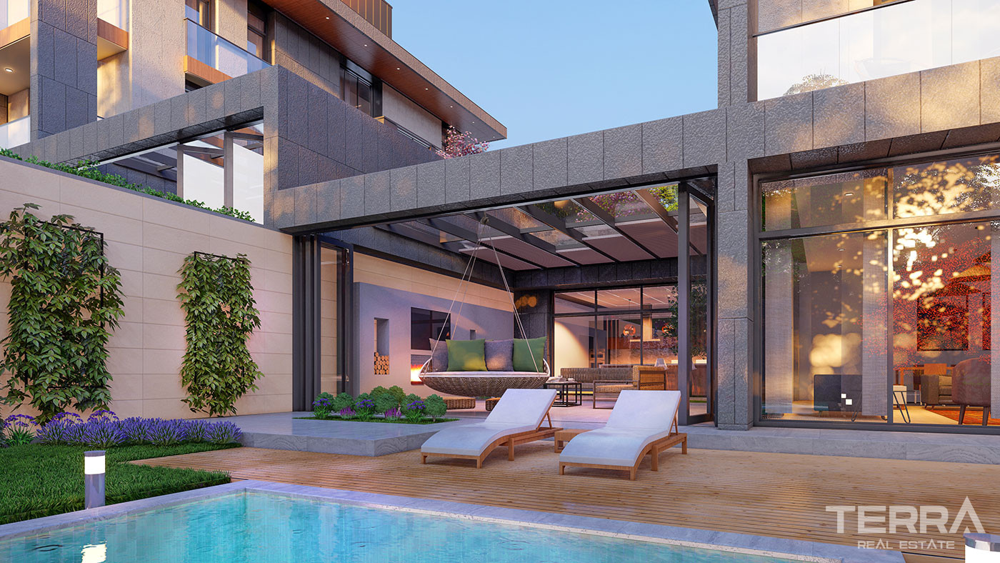 Tranquilly Located İstanbul Villas with Exclusive Interior Features - 91499