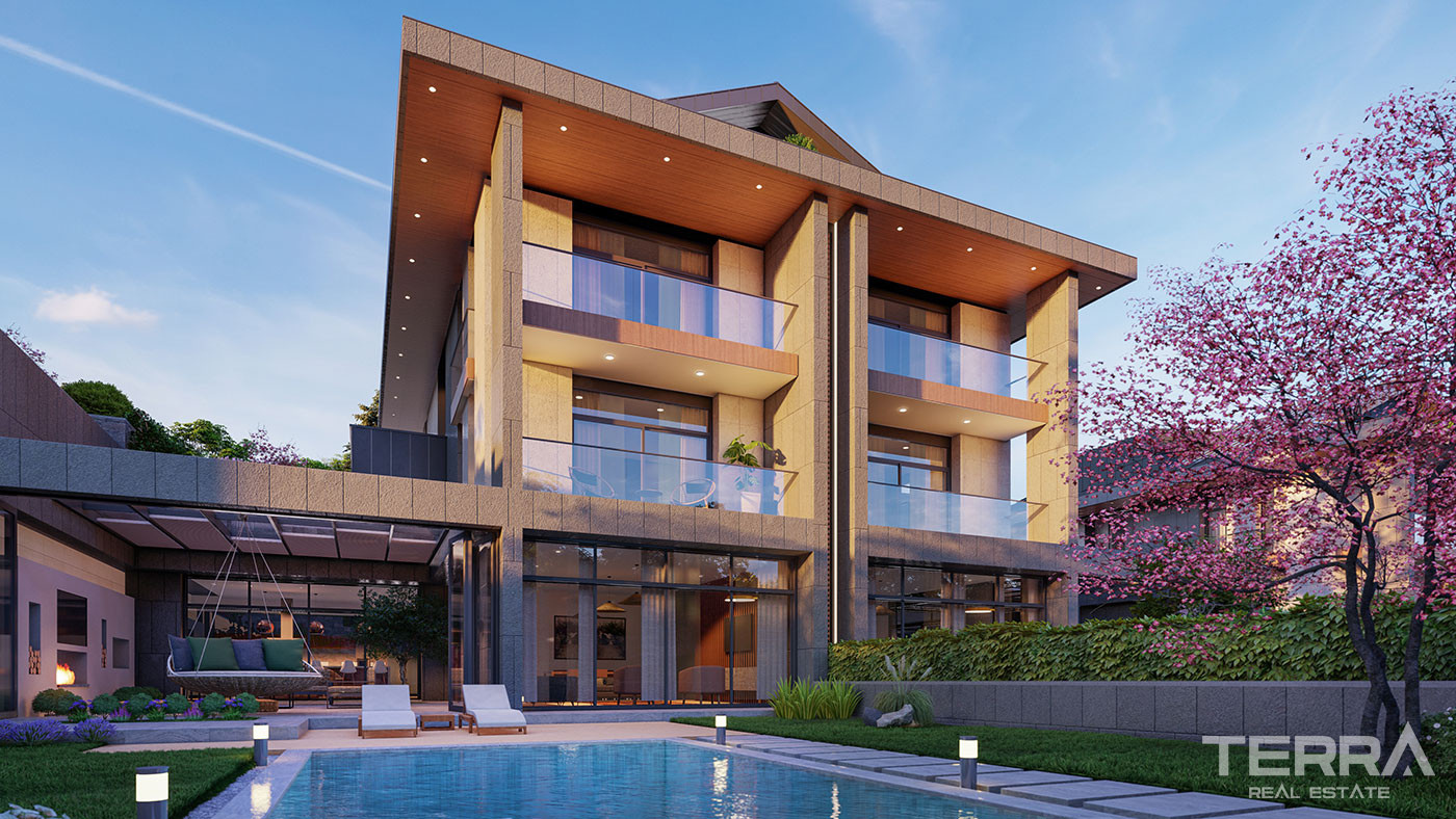 Tranquilly Located İstanbul Villas with Exclusive Interior Features - 91502