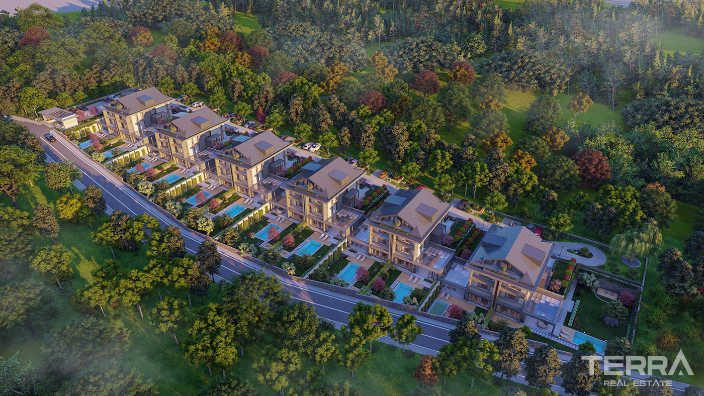 Tranquilly Located İstanbul Villas with Exclusive Interior Features - 91503
