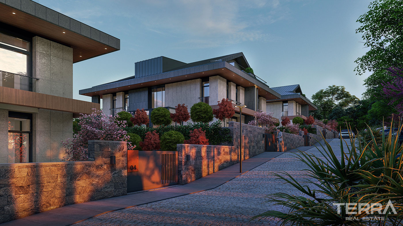 Tranquilly Located İstanbul Villas with Exclusive Interior Features - 91504