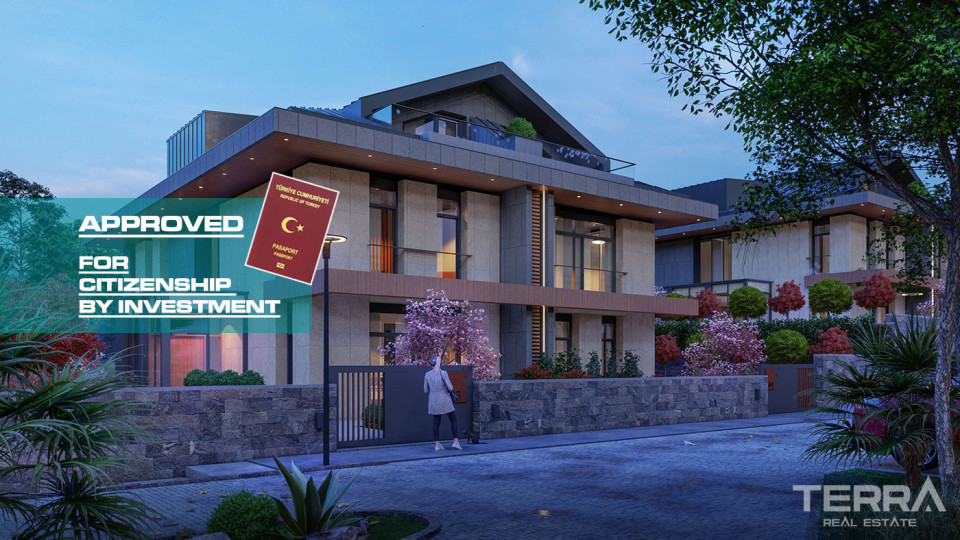 Tranquilly Located İstanbul Villas with Exclusive Interior Features
