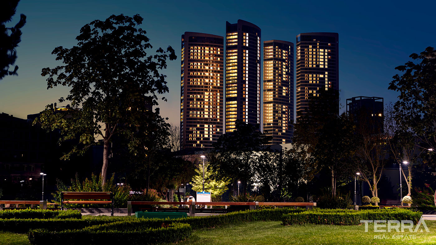 Leiligheter med havutsikt til salgs i Istanbul - Four Winds Residence - 91563