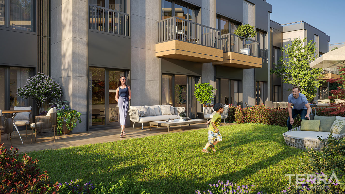 Pendik'in Dumlupınar'da Metroya Yakın Sitede Deniz Manzaralı Daireler - 91696