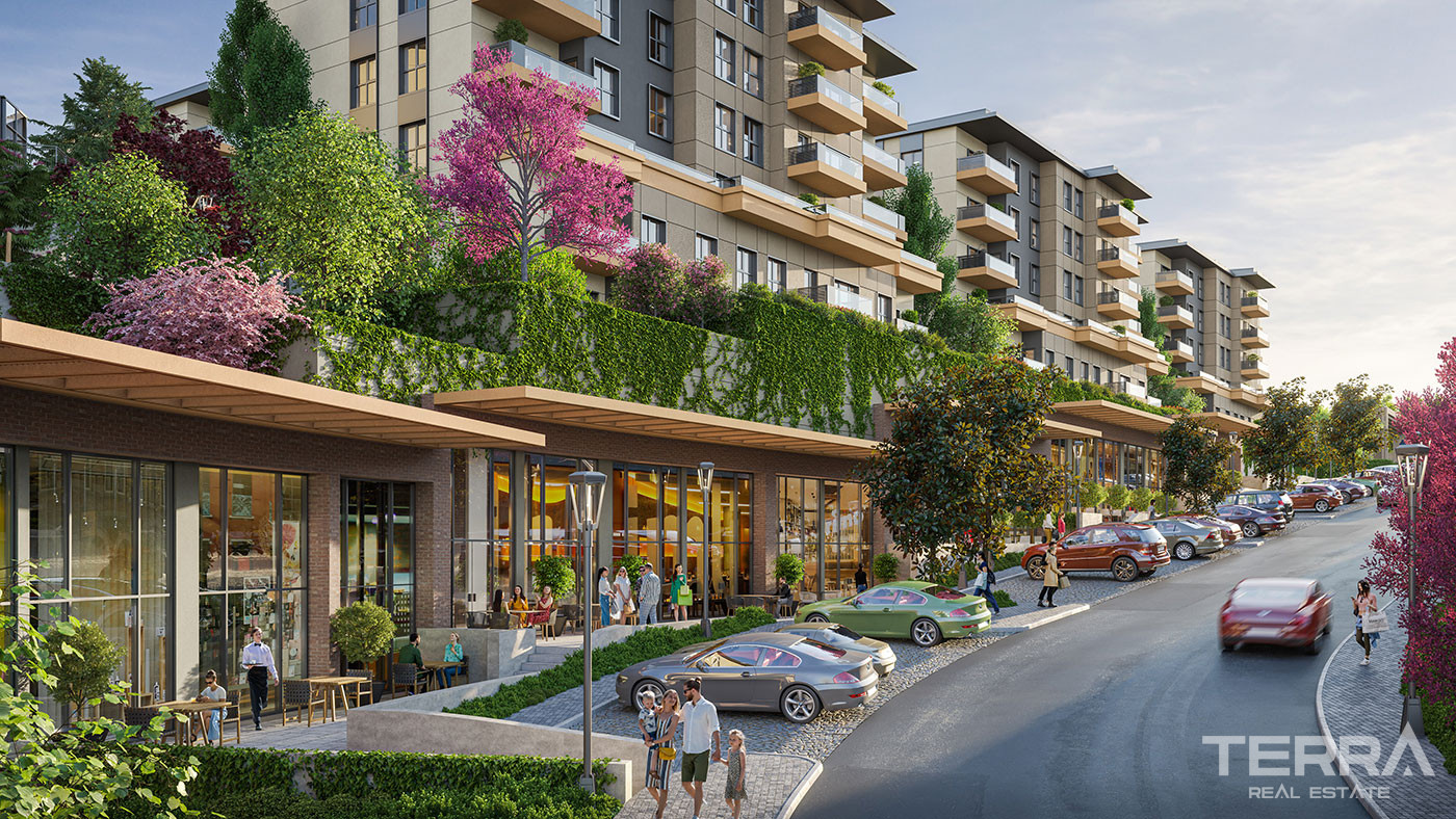 Pendik'in Dumlupınar'da Metroya Yakın Sitede Deniz Manzaralı Daireler - 91698