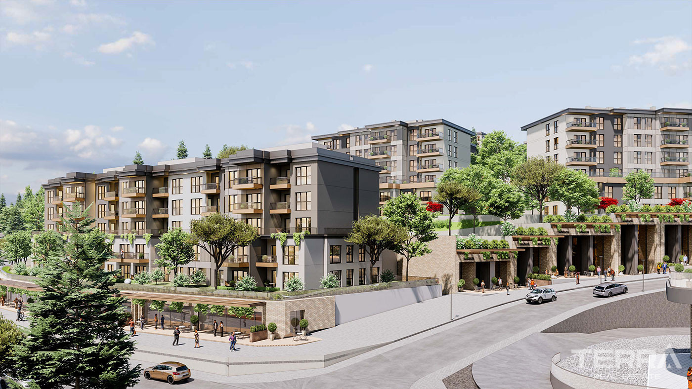 Pendik'in Dumlupınar'da Metroya Yakın Sitede Deniz Manzaralı Daireler - 91700