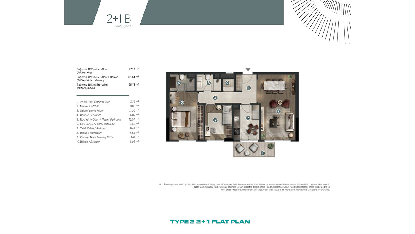 Pendik'in Dumlupınar'da Metroya Yakın Sitede Deniz Manzaralı Daireler - 91704