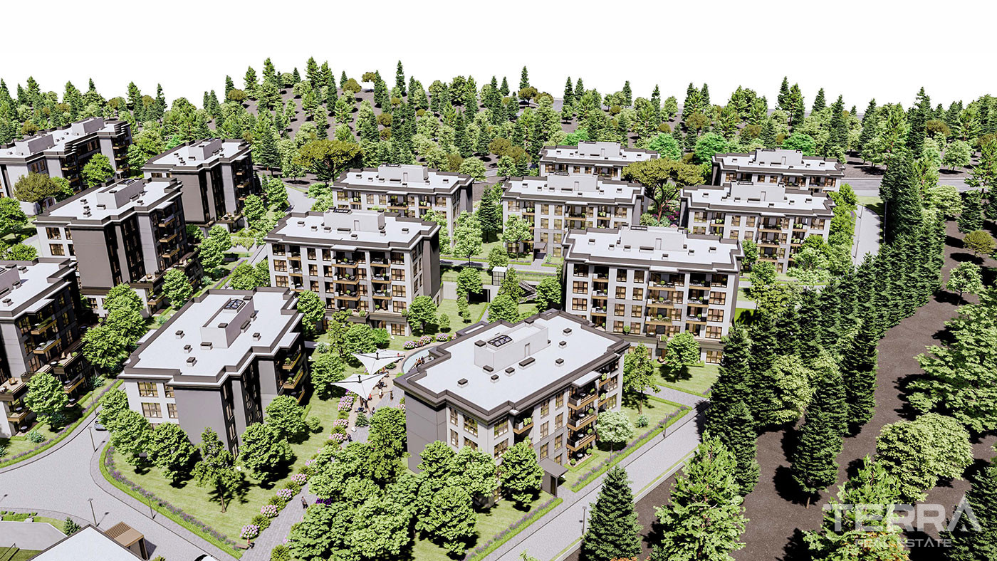 Pendik'in Dumlupınar'da Metroya Yakın Sitede Deniz Manzaralı Daireler - 91707