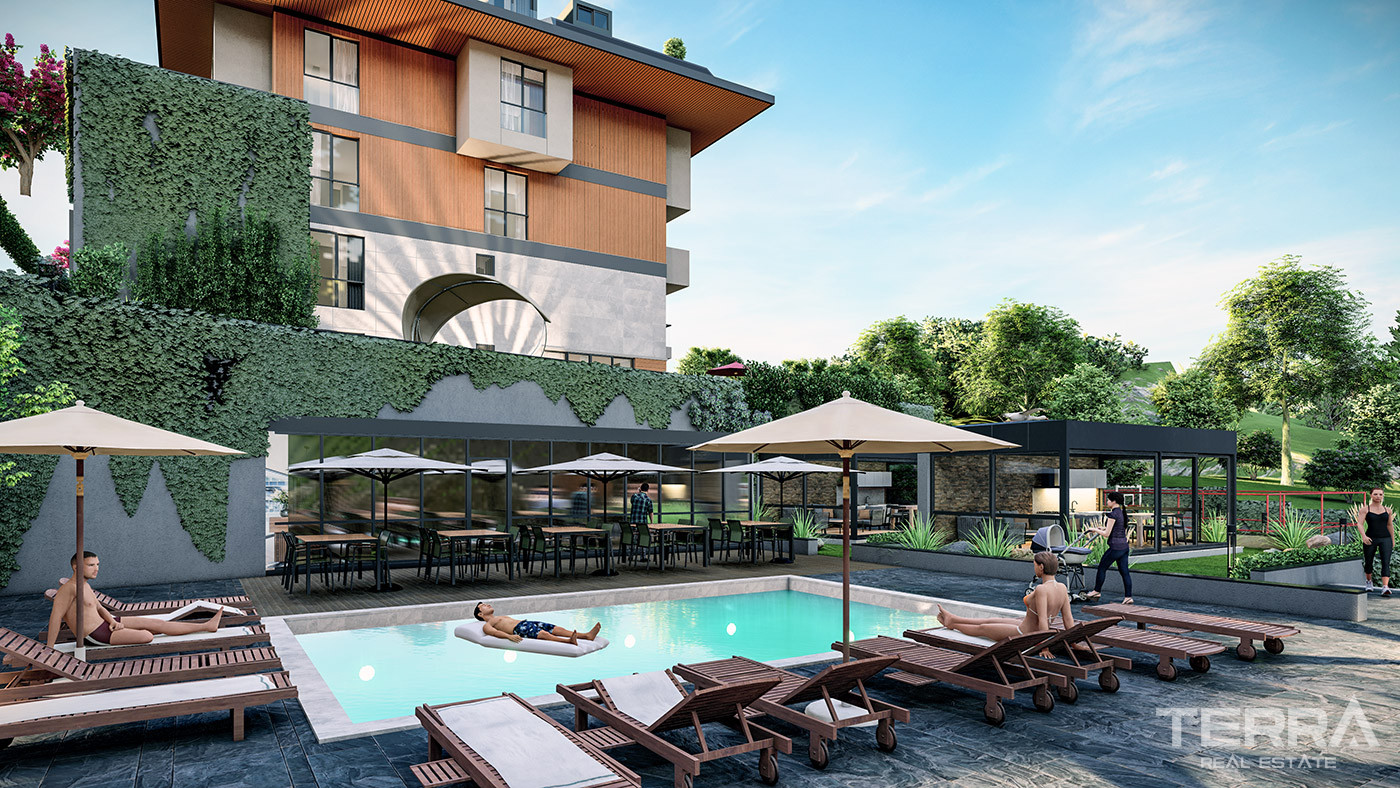 İstanbul Apartments for Sale in Çamlıca Hill Üsküdar - A'la Saklıbahçe - 91764