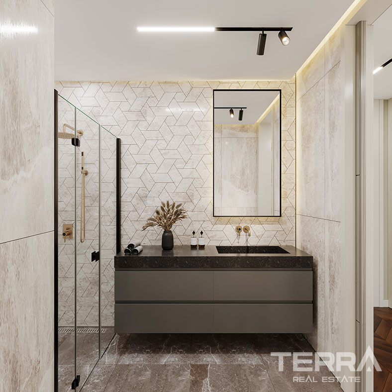 İstanbul Flats in a Desirable Location of Beşiktaş, Levent - 91830