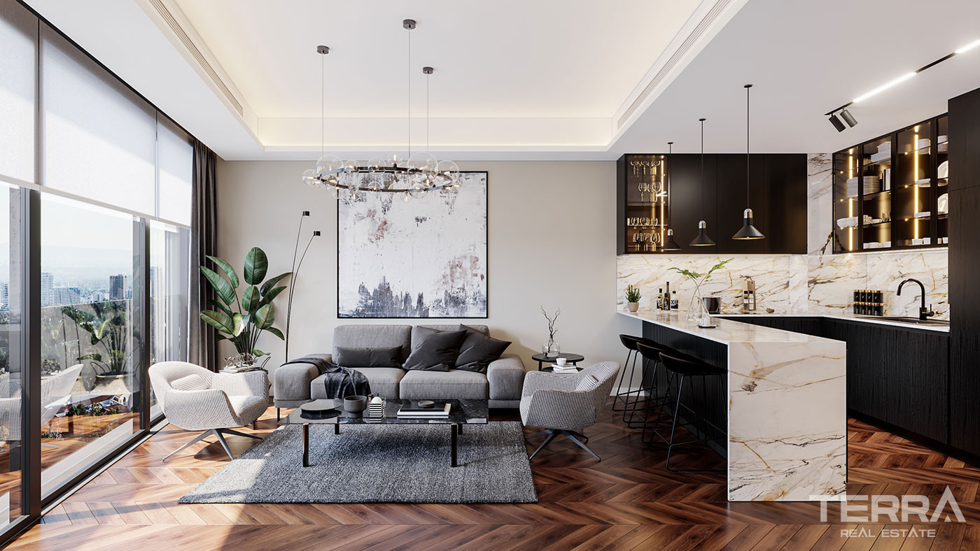 İstanbul Flats in a Desirable Location of Beşiktaş, Levent - 91832