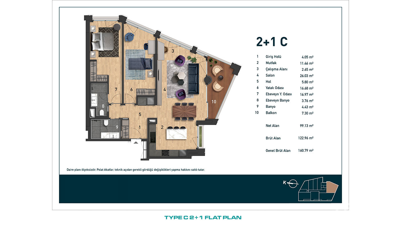 İstanbul Flats in a Desirable Location of Beşiktaş, Levent - 91848