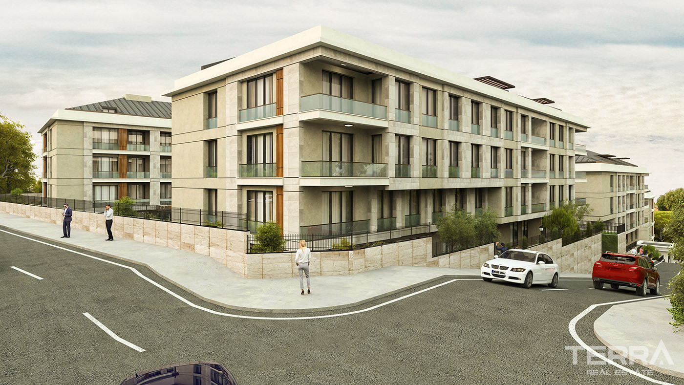 Beylikdüzü'nde Dora Park Marin Sitesi'nde Yerden Isıtmalı Daireler - 91849