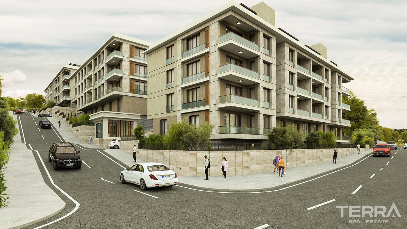 Beylikdüzü'nde Dora Park Marin Sitesi'nde Yerden Isıtmalı Daireler - 91850