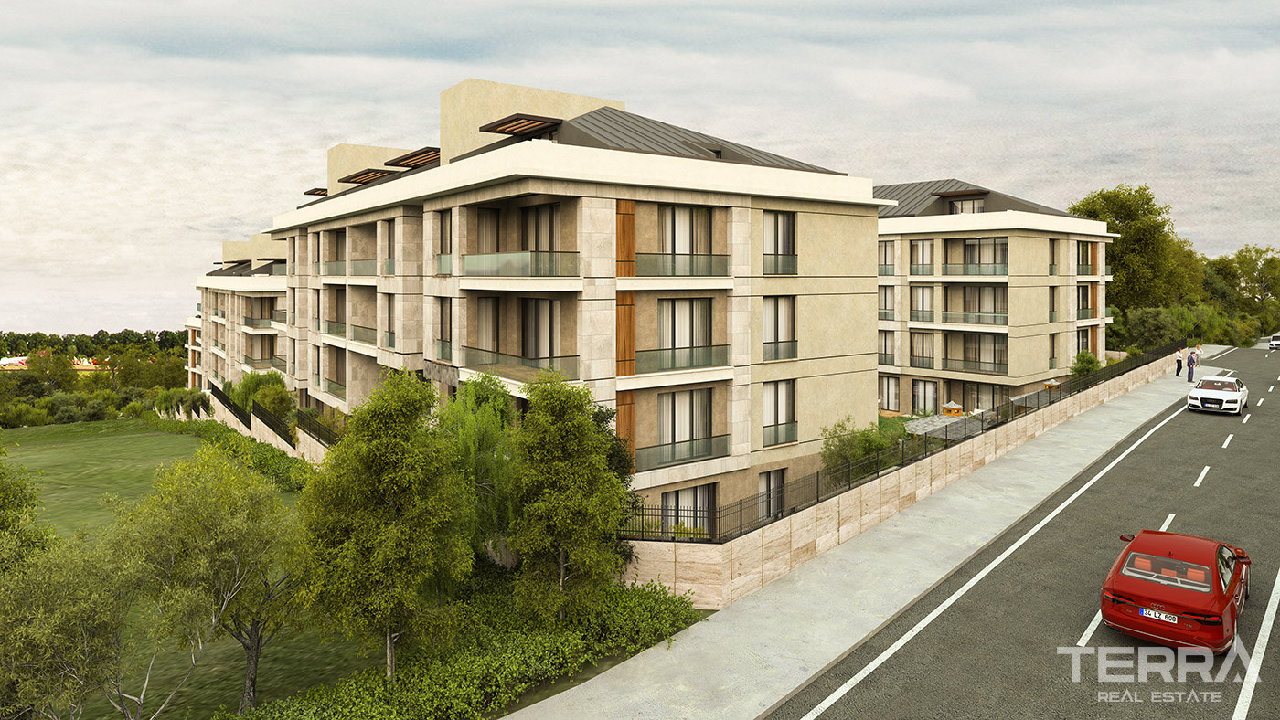 Beylikdüzü'nde Dora Park Marin Sitesi'nde Yerden Isıtmalı Daireler - 91851