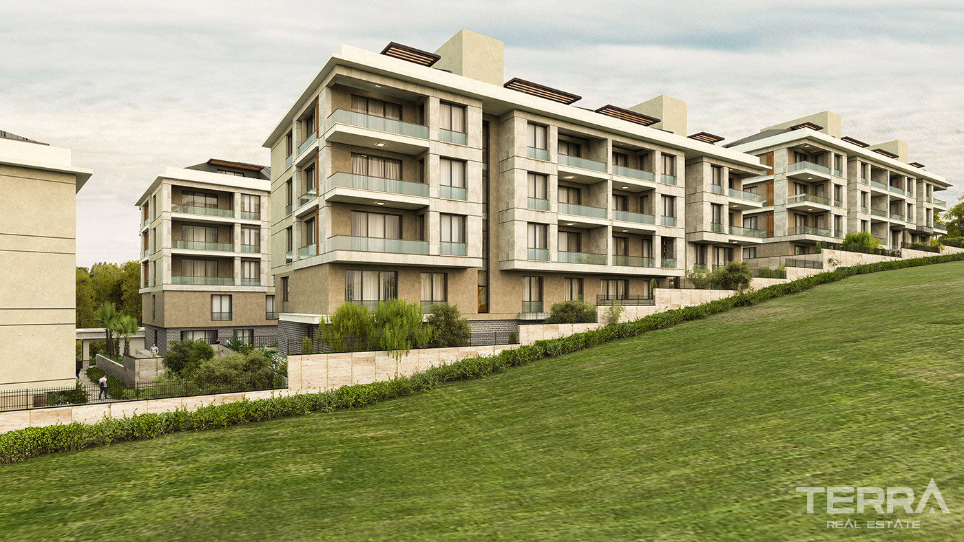 Beylikdüzü'nde Dora Park Marin Sitesi'nde Yerden Isıtmalı Daireler - 91853