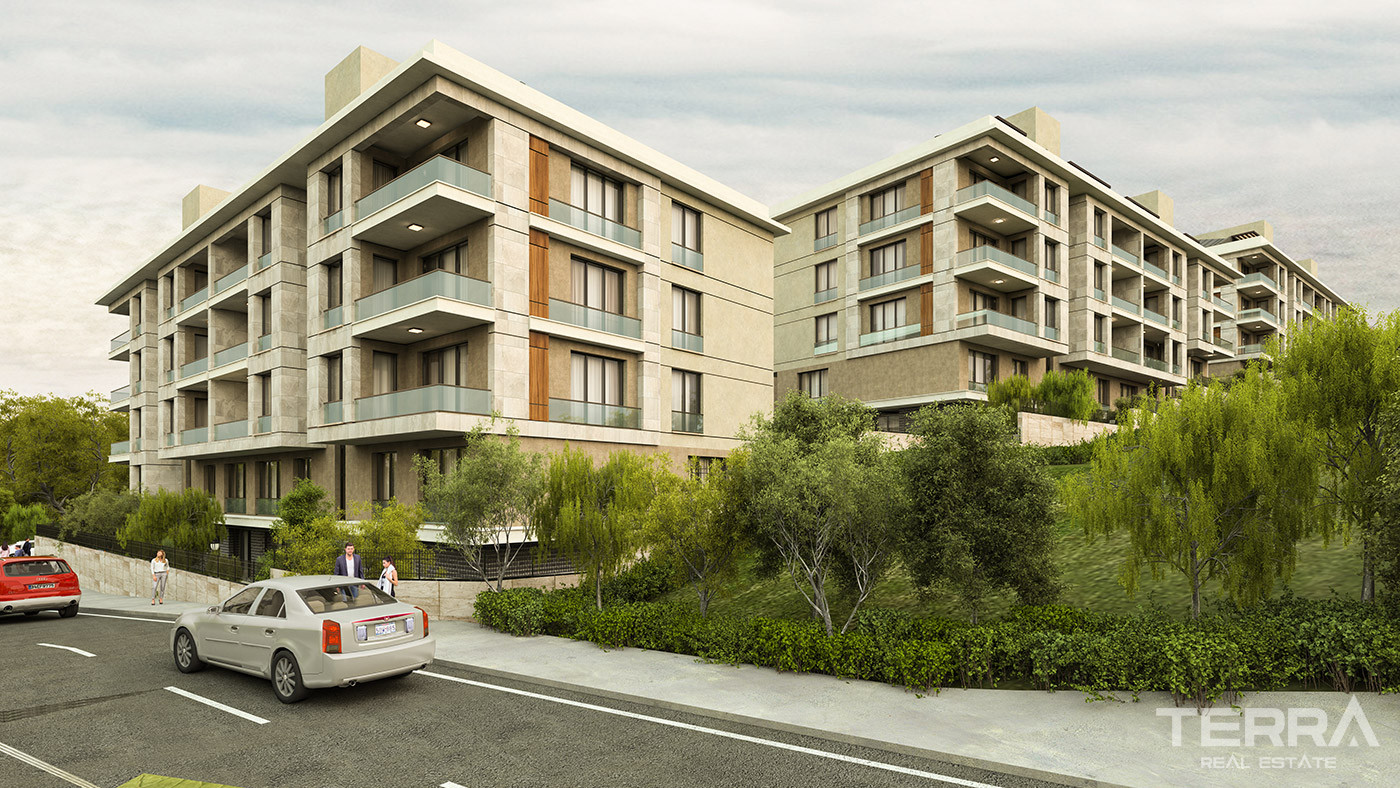 Beylikdüzü'nde Dora Park Marin Sitesi'nde Yerden Isıtmalı Daireler - 91854
