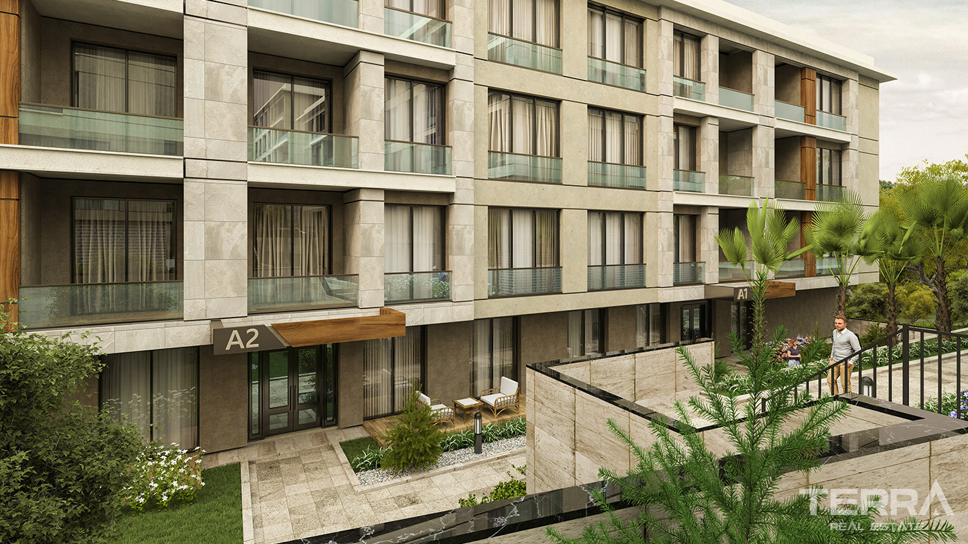 Beylikdüzü'nde Dora Park Marin Sitesi'nde Yerden Isıtmalı Daireler - 91860