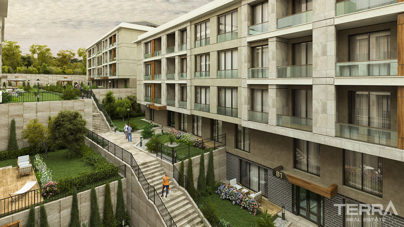 Beylikdüzü'nde Dora Park Marin Sitesi'nde Yerden Isıtmalı Daireler - 91862