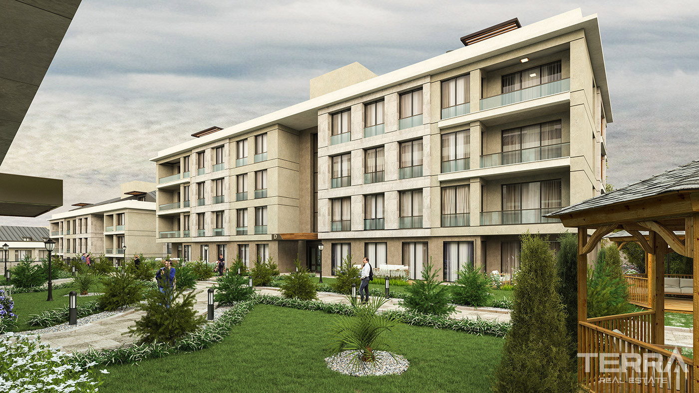 Beylikdüzü'nde Dora Park Marin Sitesi'nde Yerden Isıtmalı Daireler - 91865